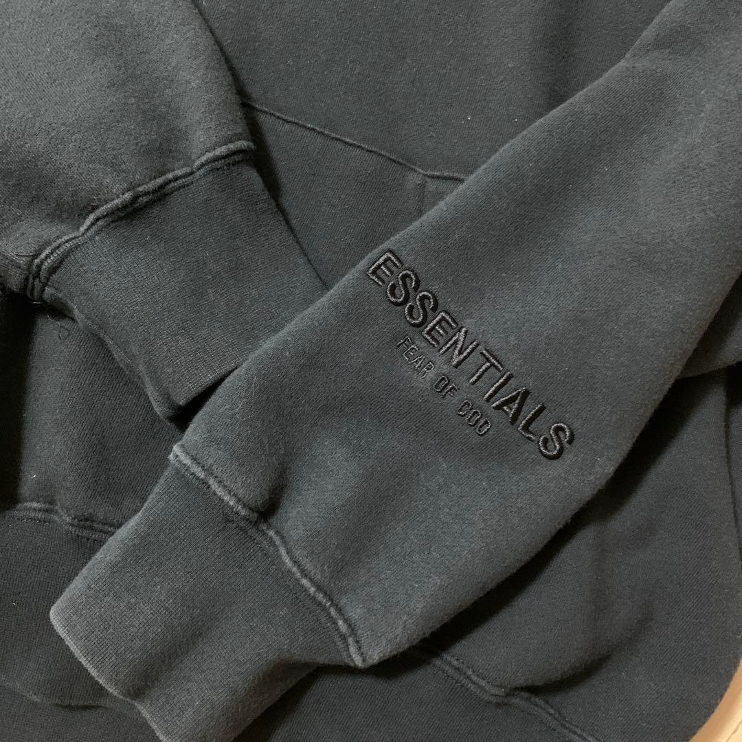 FEAR OF GOD ESSENTIALS パーカー ブラック