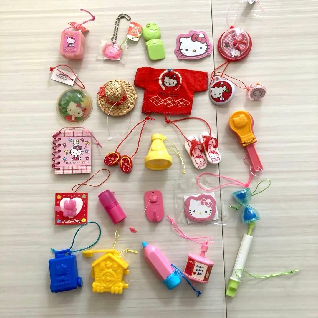 ハローキティ サンリオプレミアムマスコット おまけ 平成レトロ キティ