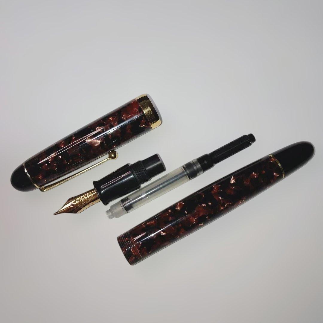 加藤製作所】セルロイド 万年筆 2500シリーズ マーブルの通販はau PAY