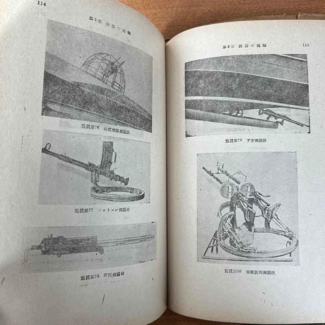 昭和18年(初版) 銃器の科学 陸軍大佐 銅金義一著 山海堂出版