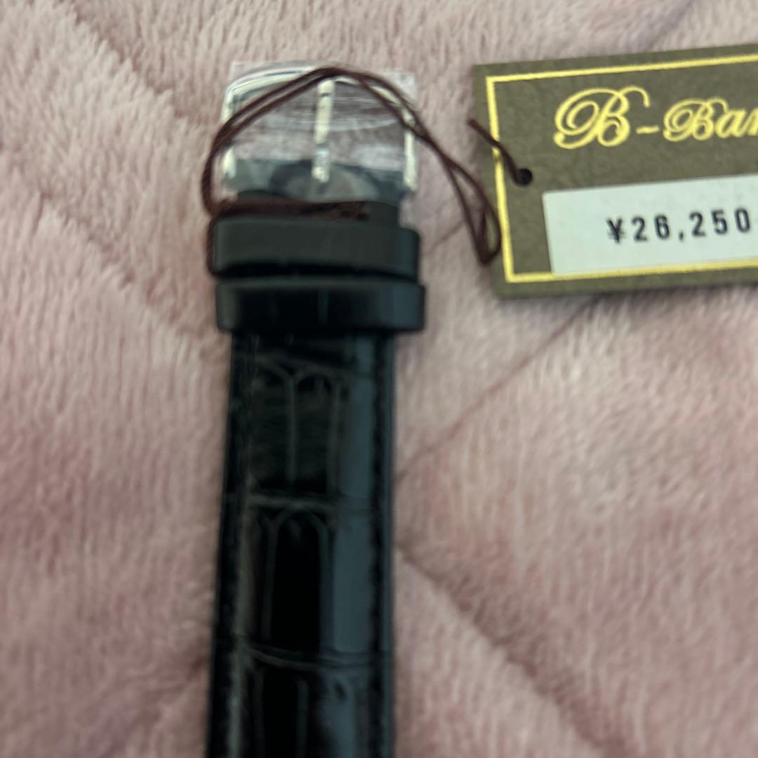 ビーバレル　B-BARREL 自動巻きスモセコ　アラビア数字　新品未使用品