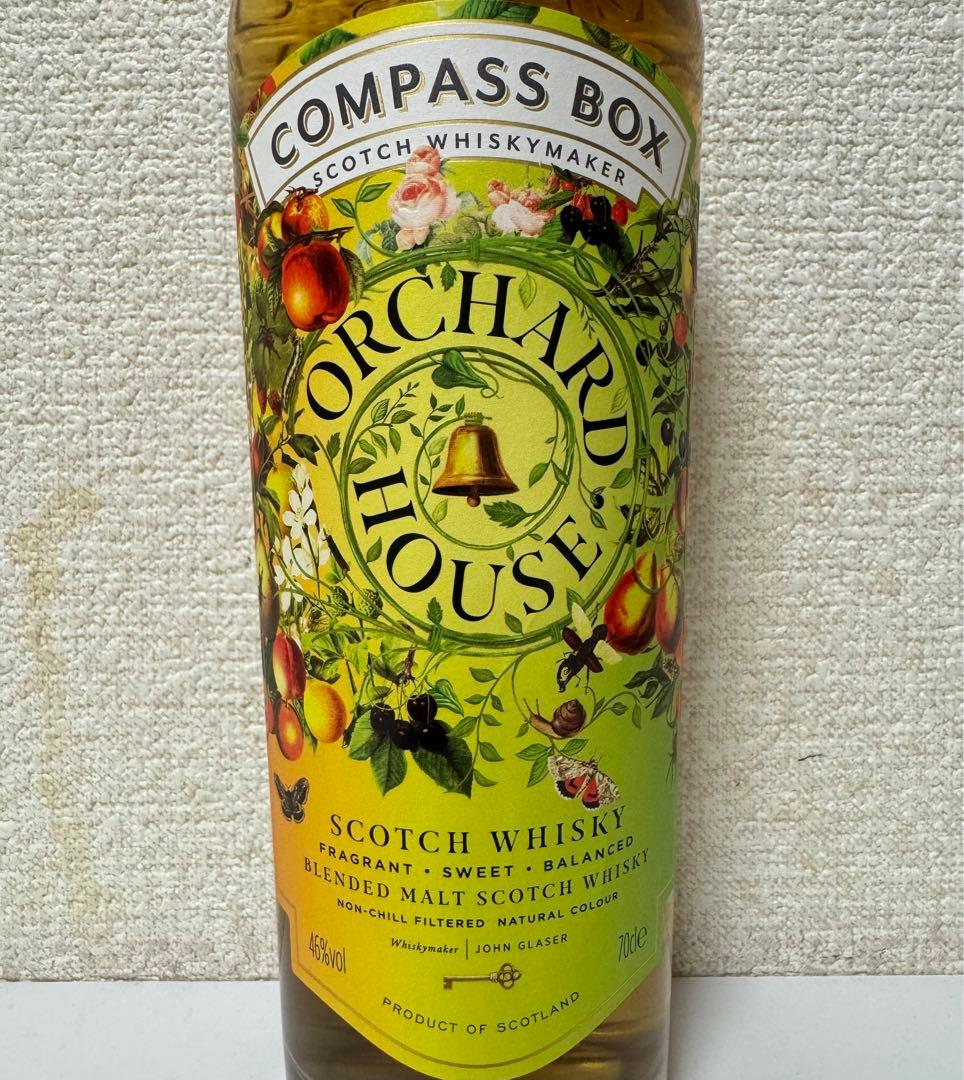 コンパスボックス オーチャードハウス 旧ラベル ブレンデッドモルト