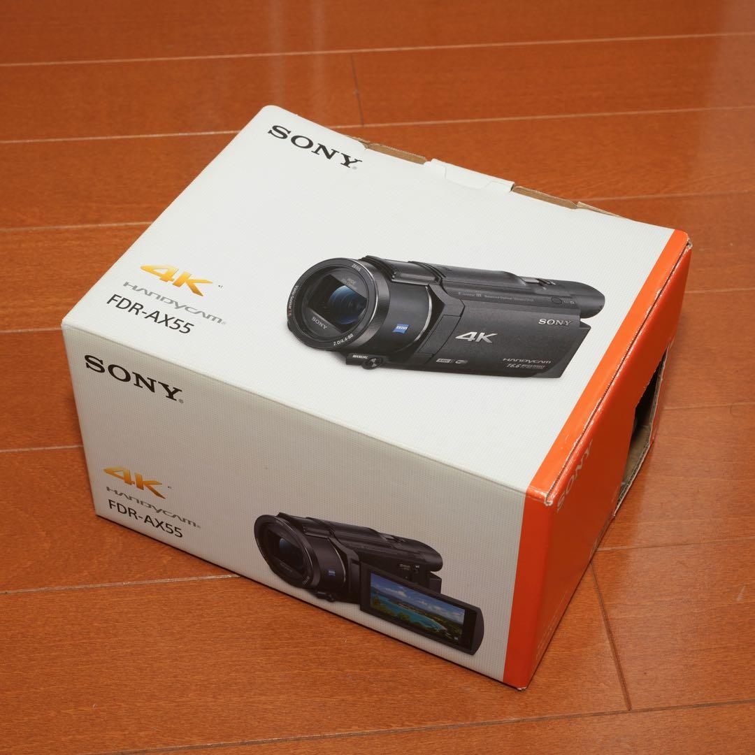 SONY FDR-AX55 4K Handycam 付属品多数
