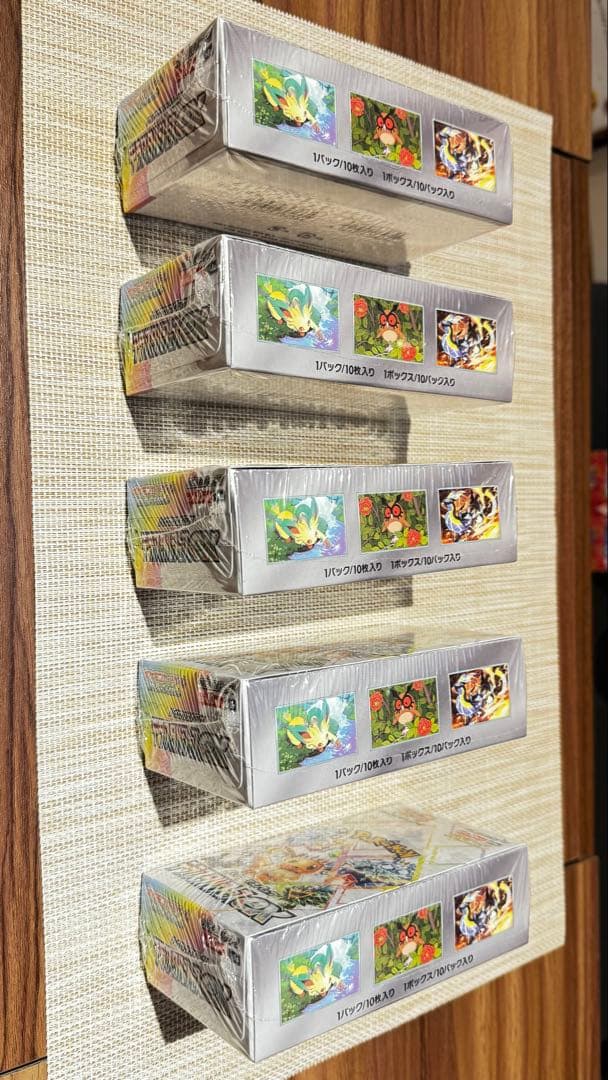 テラスタルフェスex box 新品未開封シュレック付き 5個セット