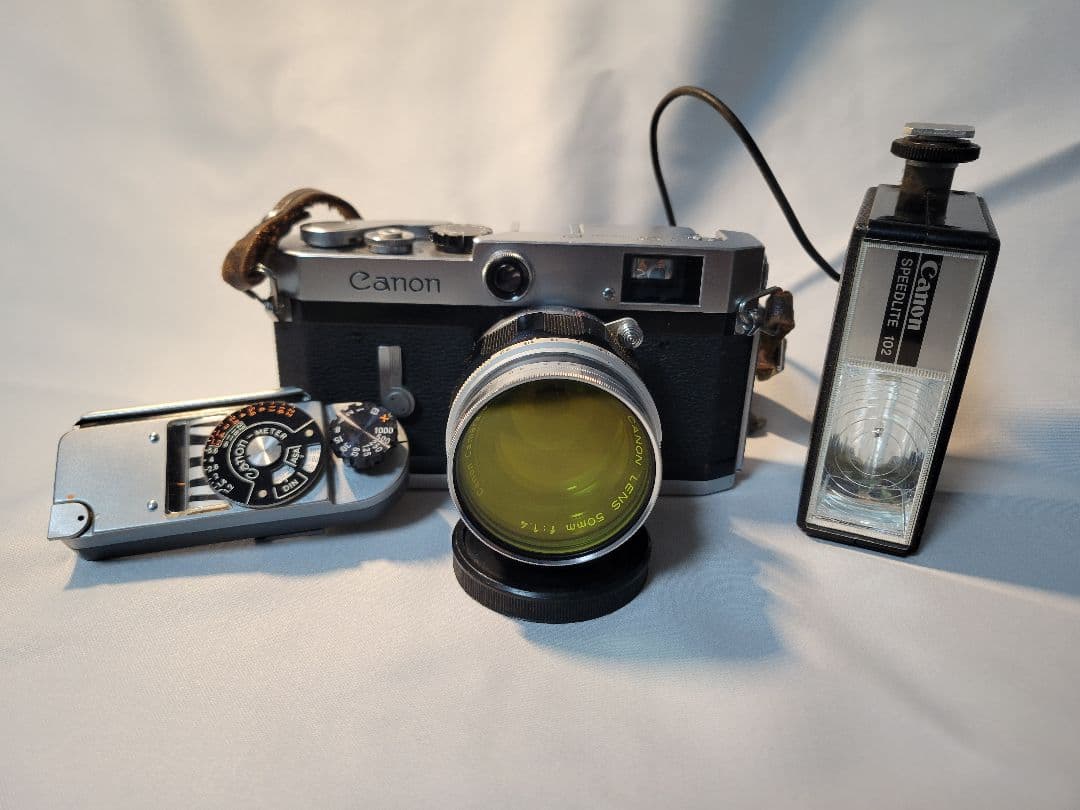 j*l様 Canon レンジファインダーカメラ 露出計付き j*l様 Canon レンジファインダーカメラ 露出計付き キヤノン7[記憶に残る