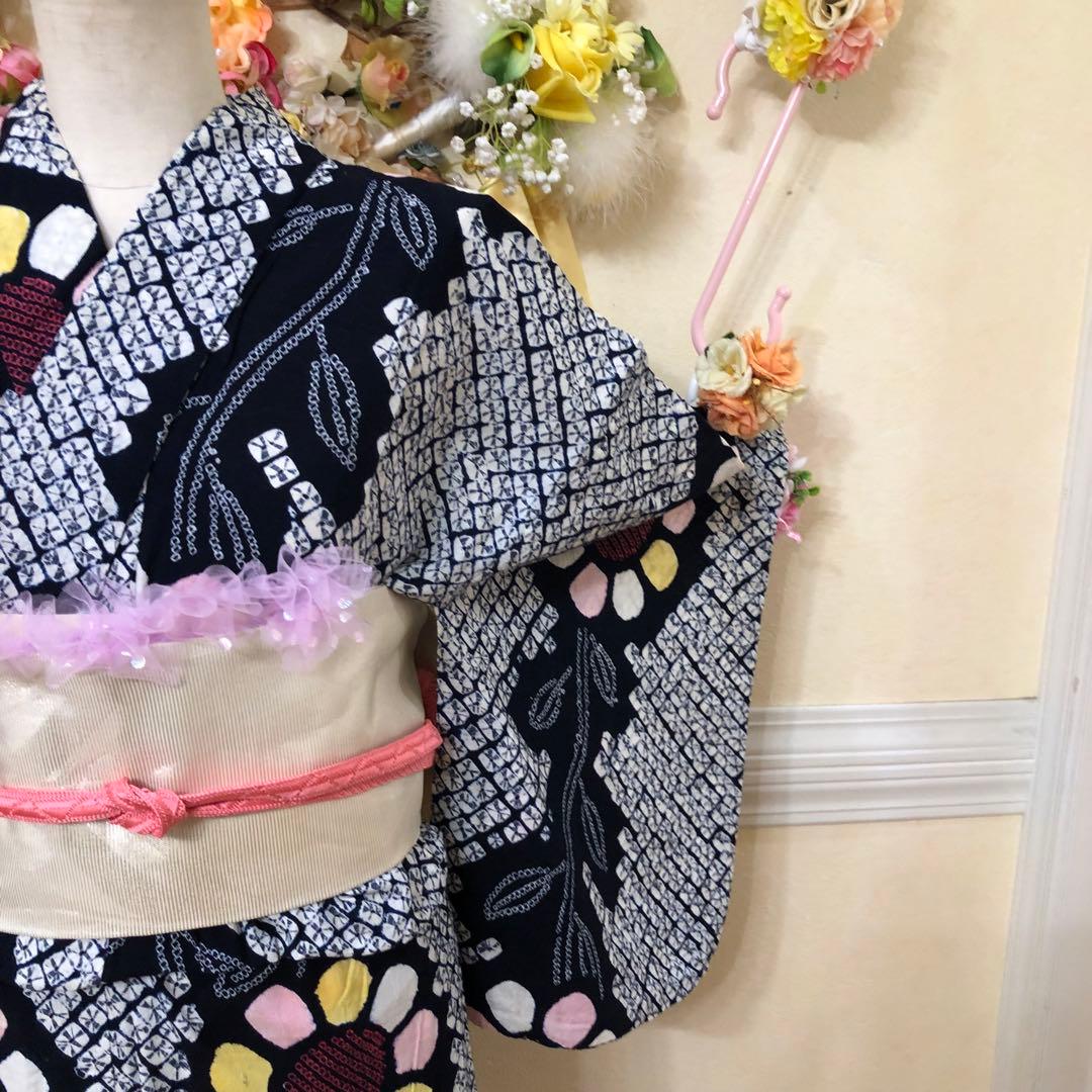 美品‼️有松鳴海絞り伝統工芸❤️正絹名古屋帯❤️大人お洒落貴賓着こなしセレブ❤️絶品