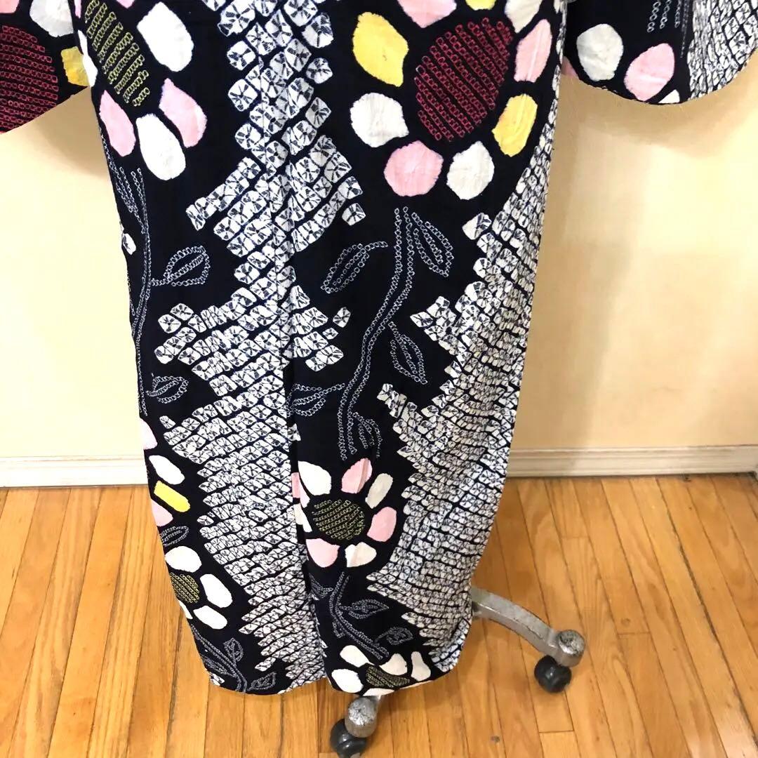 美品‼️有松鳴海絞り伝統工芸❤️正絹名古屋帯❤️大人お洒落貴賓着こなしセレブ❤️絶品