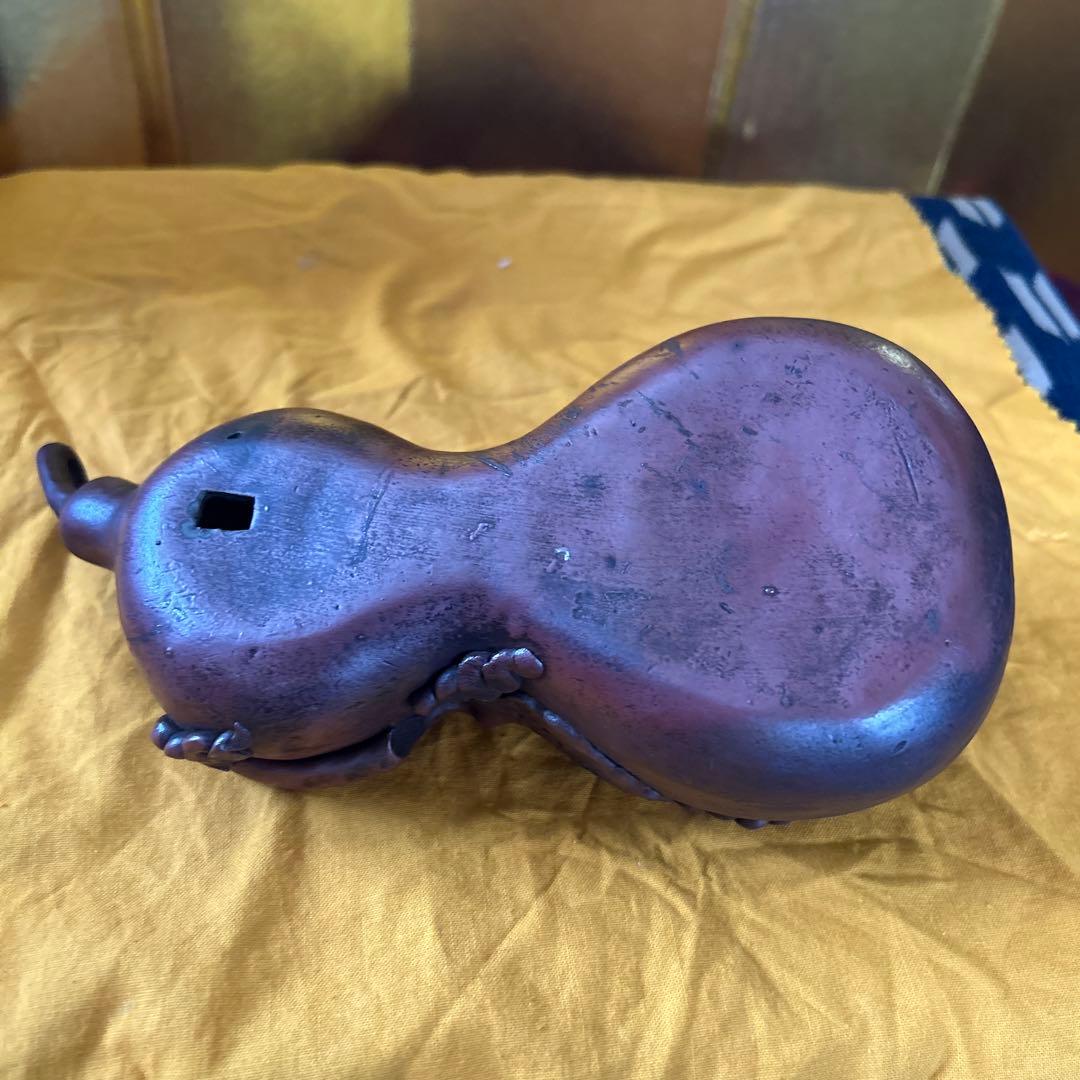 古備前 希少 手煉 根付 瓢箪骨董品 店じまいSALE中