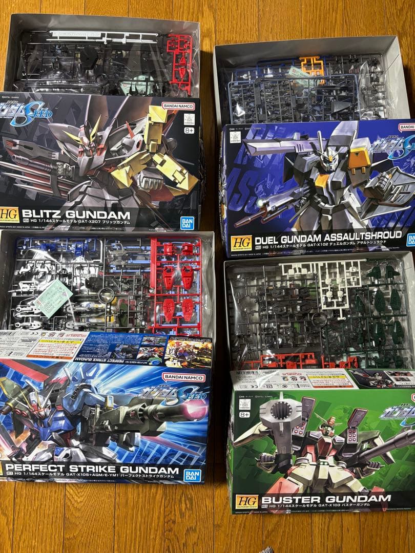 HGガンプラ11セット ガンダムSEED/destiny