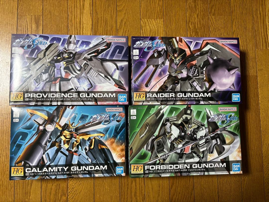 HGガンプラ11セット ガンダムSEED/destiny