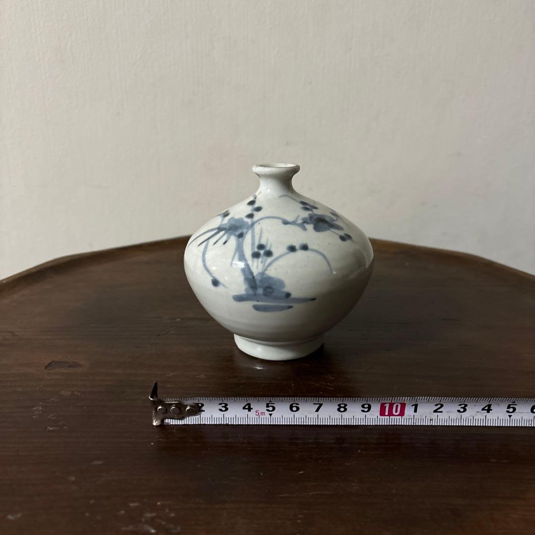 古伊万里染付油壷 ⑥江戸時代 骨董 民芸 古道具 アンティーク検:白洲正子