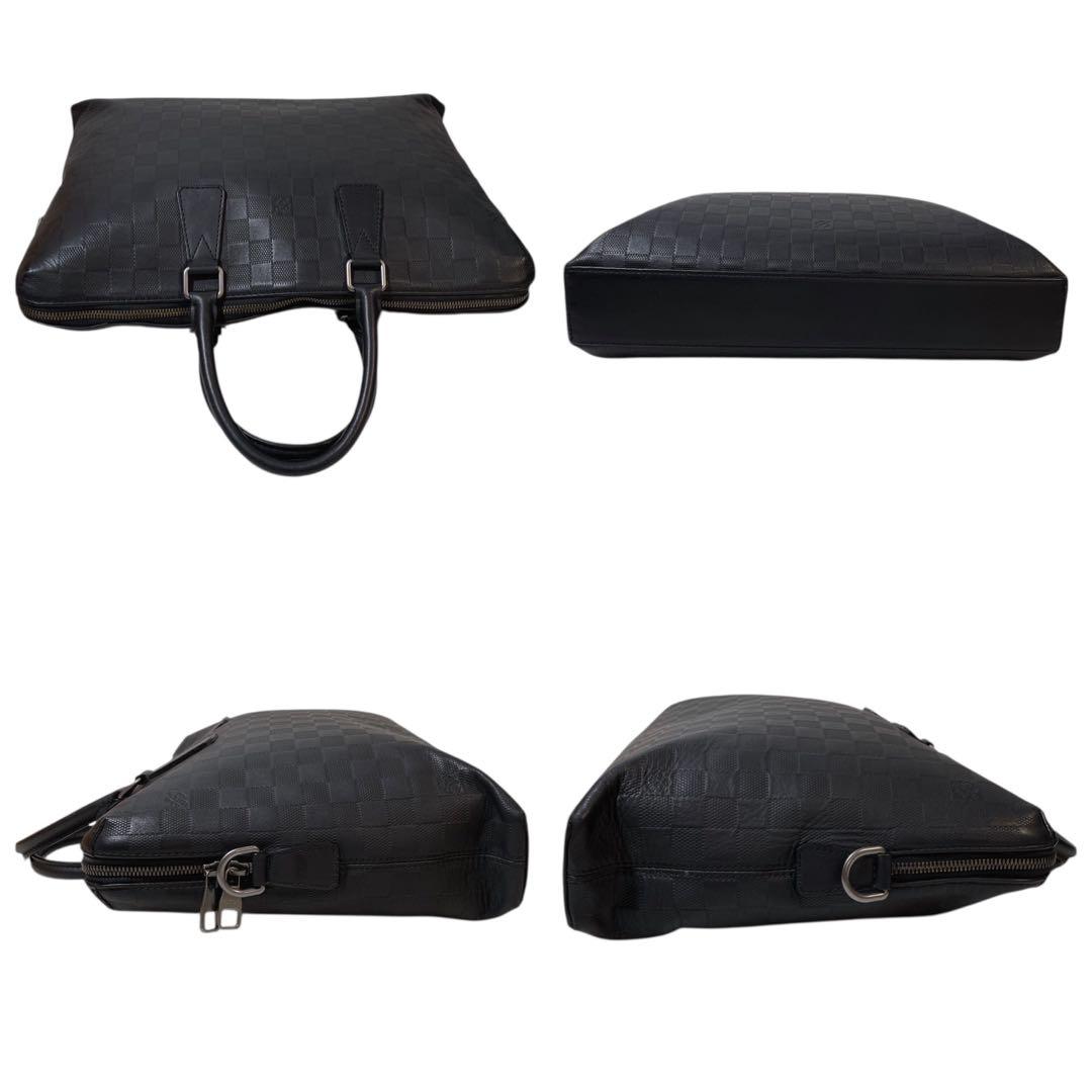 ルイヴィトン ダミエアンフィニ PDJ ビジネスバッグ 2way 黒　5146