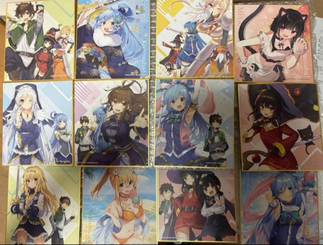 この素晴らしい世界に祝福を！ 色紙・ポスターセット - メルカリ