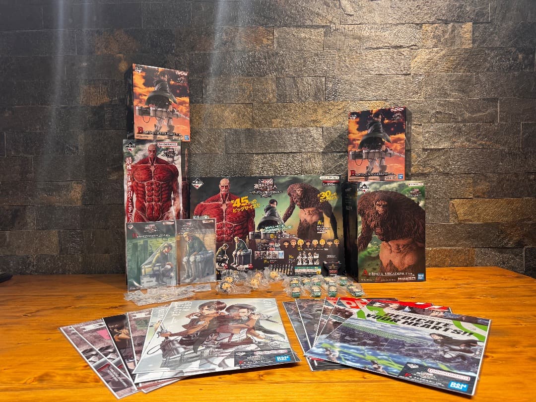 一番くじ 進撃の巨人　 ～獣の巨人は俺が仕留める～　スペシャルset