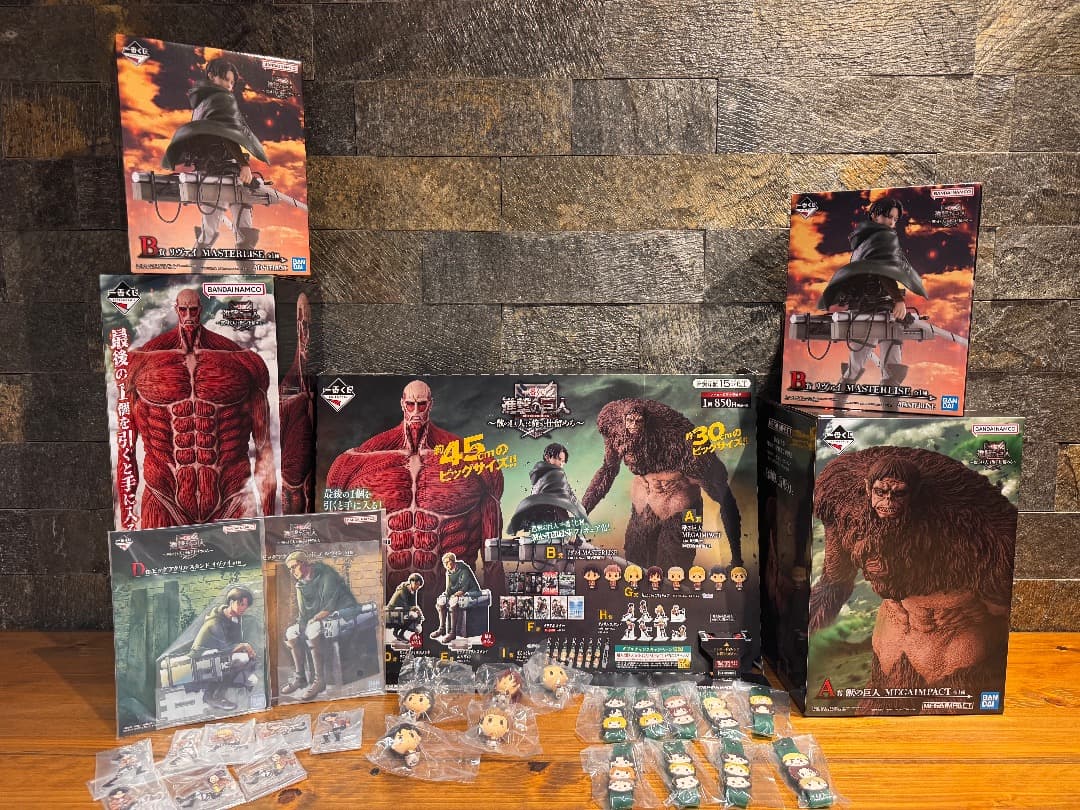 一番くじ 進撃の巨人　 ～獣の巨人は俺が仕留める～　スペシャルset