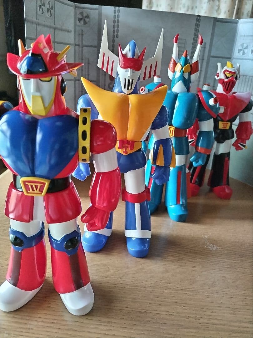 超レア！メディコム　ソフビ　ブロッカー軍団IVマシーンブラスター４体セット