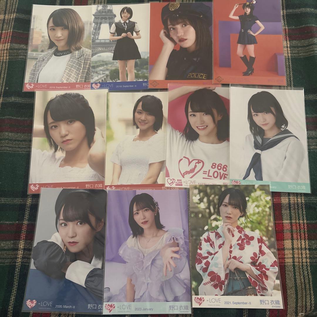イコラブ 野口衣織 生写真まとめ売り - メルカリ