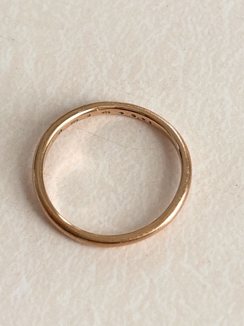 【ete】K18 ダイヤモンドリング 8号⋆*