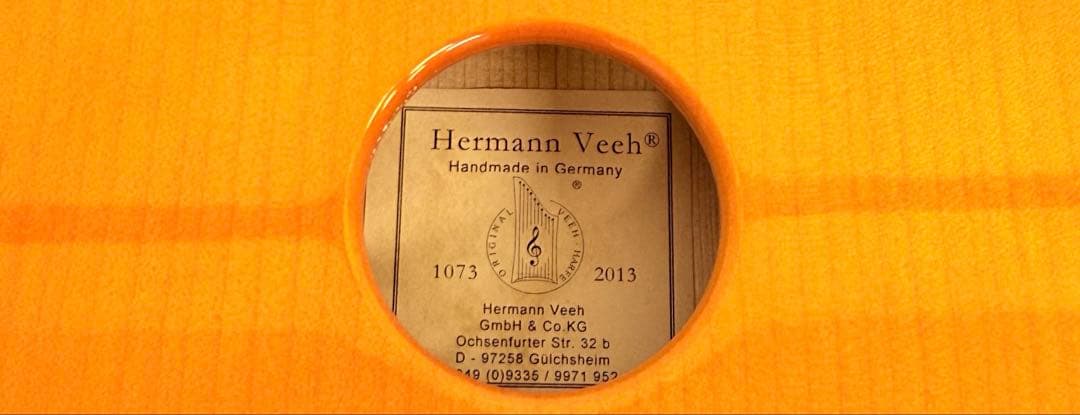 【美品】Hermann Veeh ヘルマンハープ