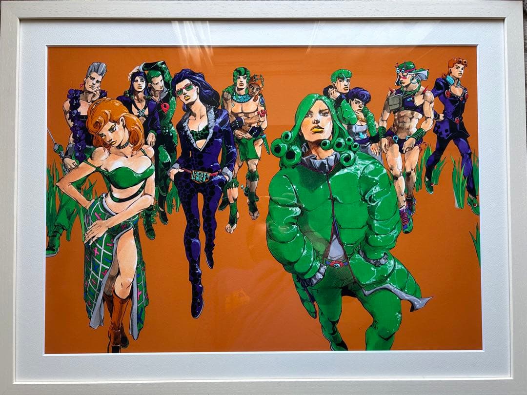 ジョジョ 複製原画 JOJO 冒険の波紋 金沢 長崎 キービジュアル 二枚組