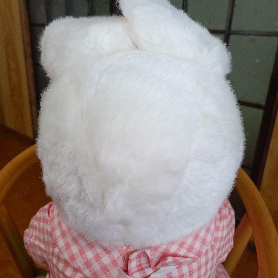 コットンフィールズ　コットンうさぎ　ファースト社　レトロ　エプロン　ぬいぐるみ