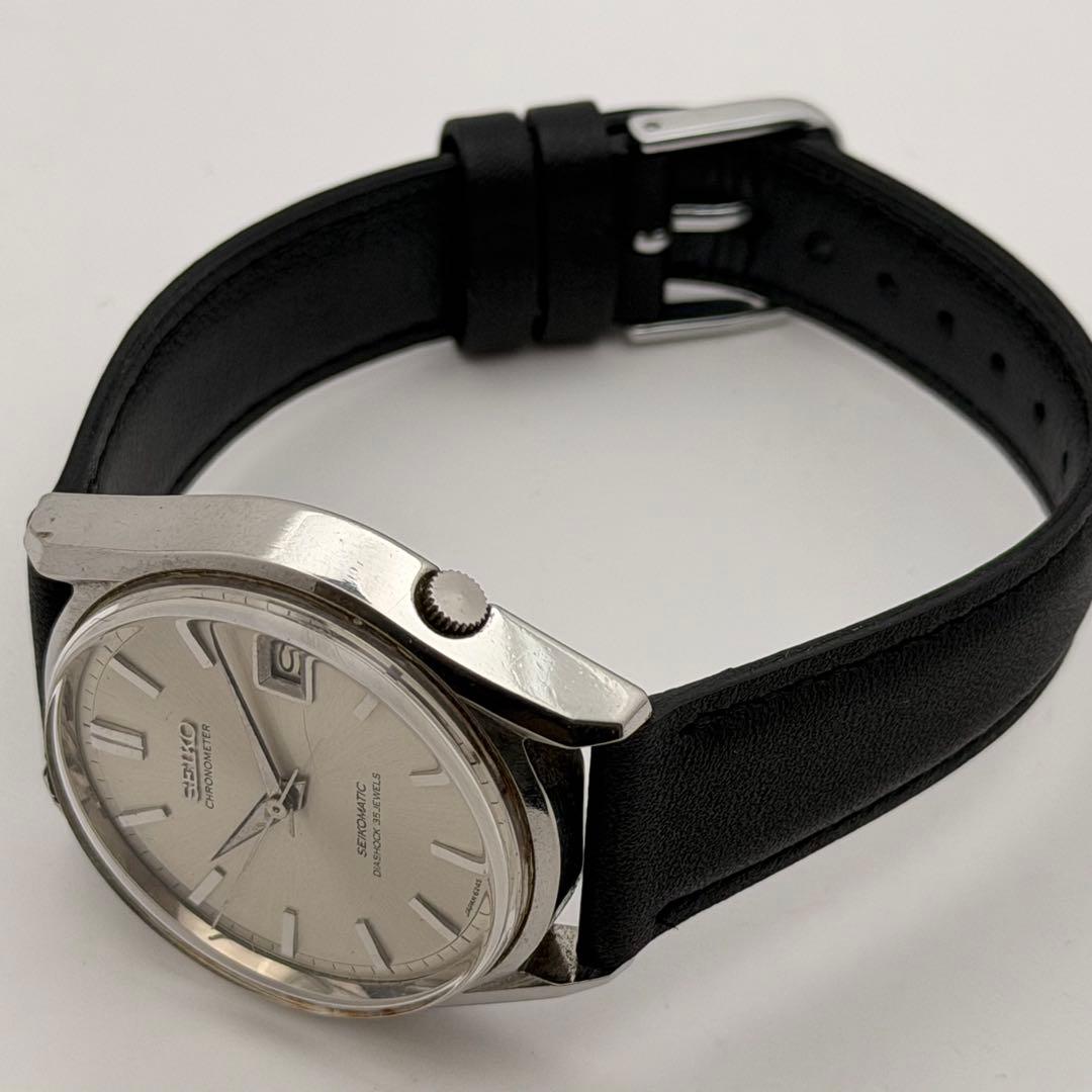 【超希少】セイコー　マチック　自動巻　デイト　美品　6245-9000 ホワイト