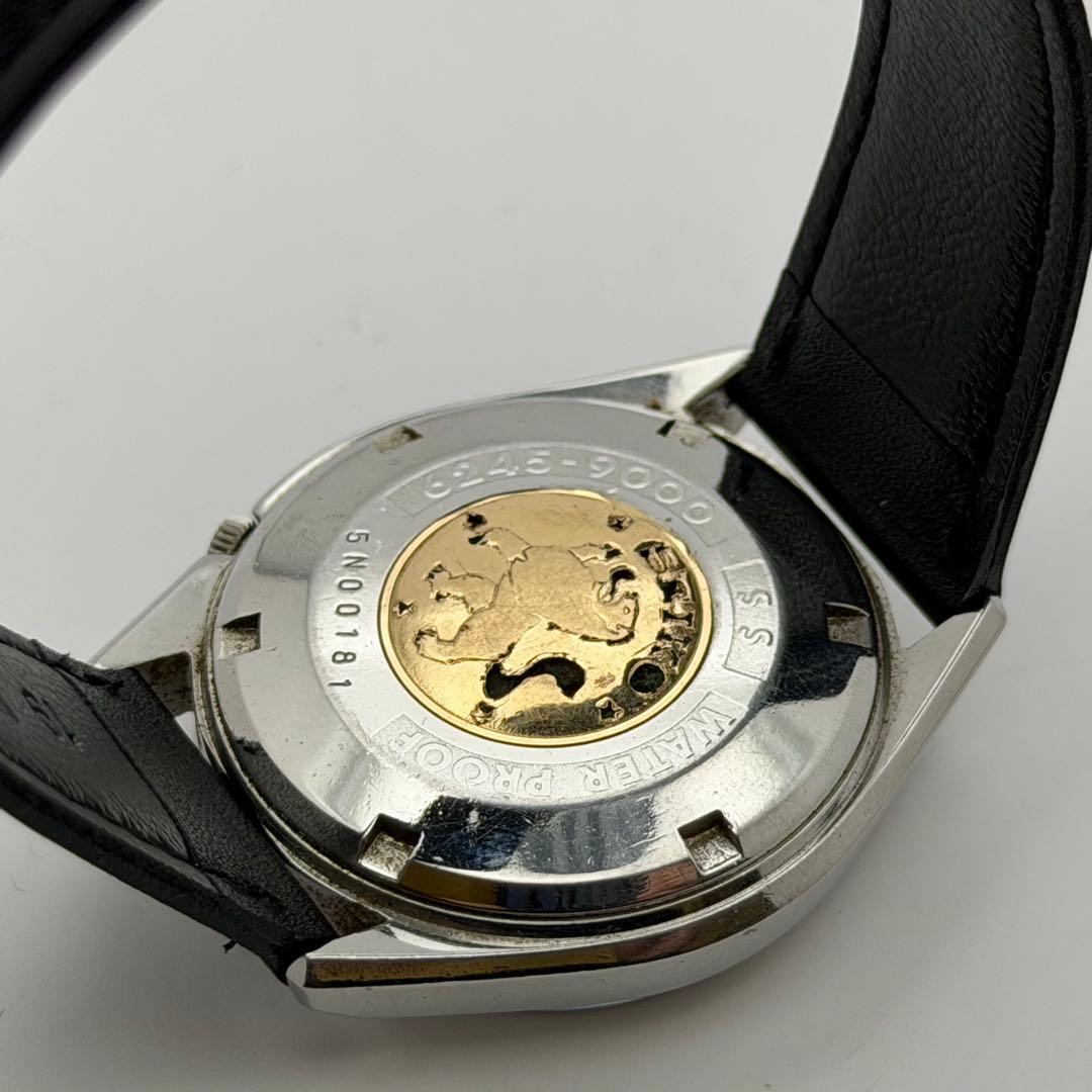 【超希少】セイコー　マチック　自動巻　デイト　美品　6245-9000 ホワイト