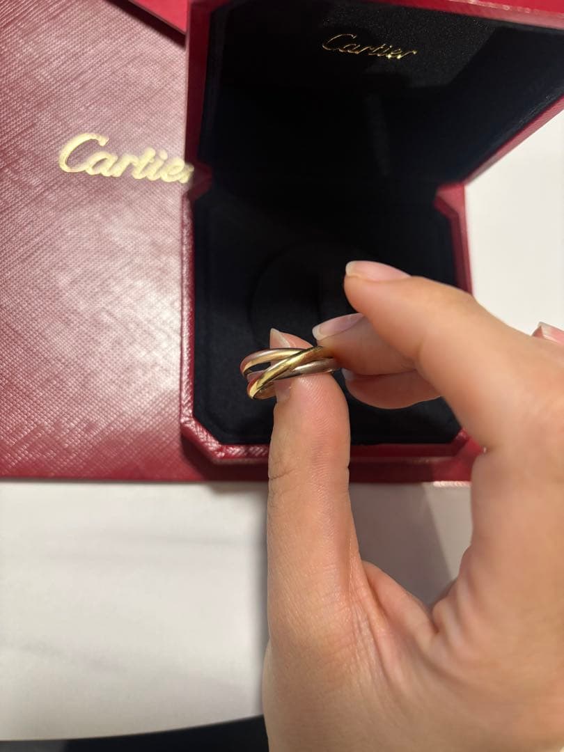 Cartier トリニティリングSM スモール 48 8号