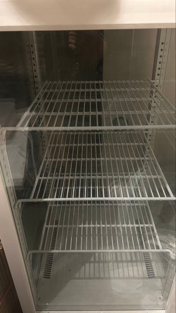 2/25まで】中古JCM JCMS–188 ガラス冷蔵ショーケース 4面ガラス