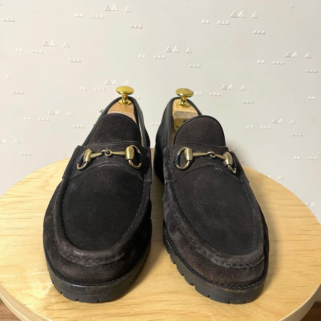 希少 古着 90s ヴィンテージ グッチ ホースビットローファー トムフォード期