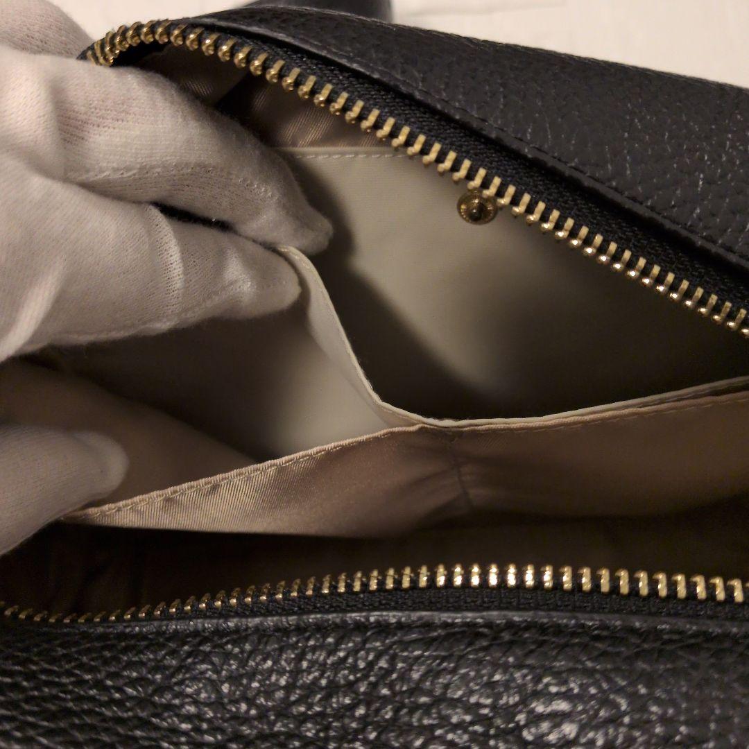 【美品】千秋プロデュースショルダーバッグ（黒）