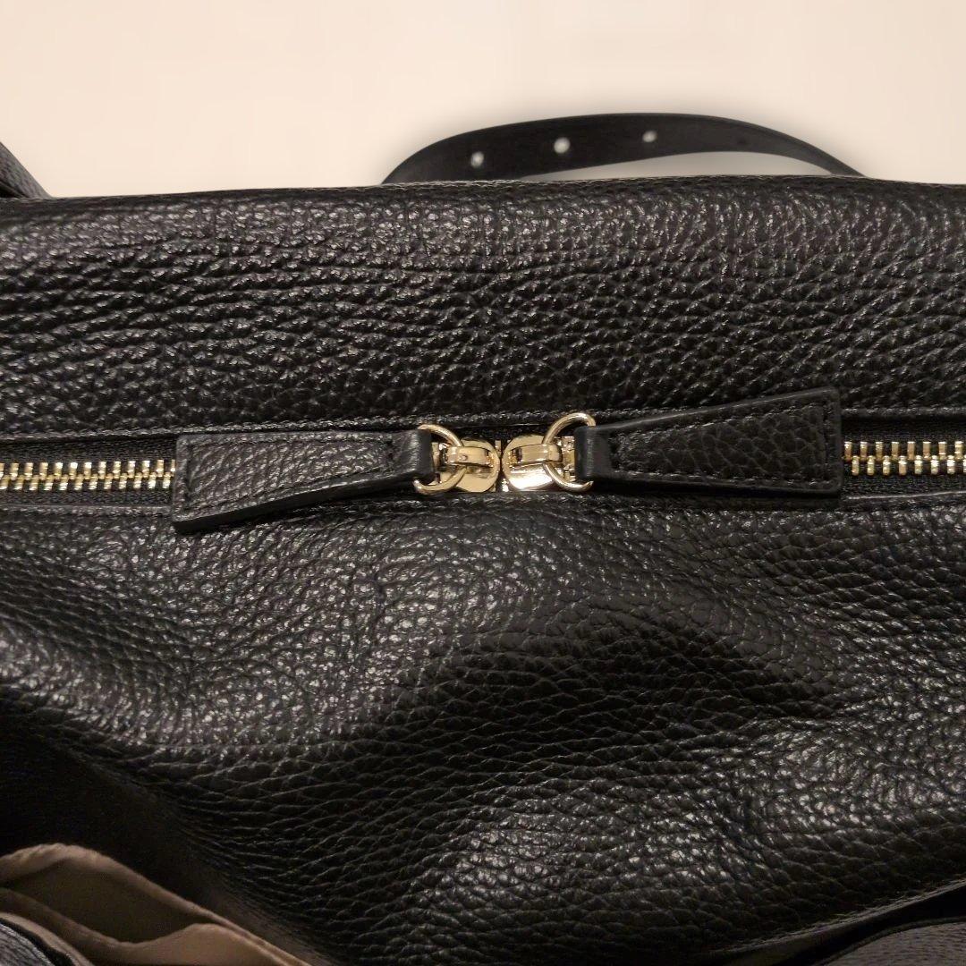 【美品】千秋プロデュースショルダーバッグ（黒）