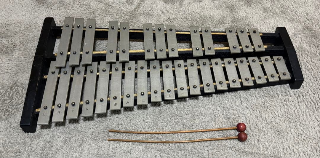 KOSTH コスス 日本製 32鍵盤 鉄琴 KOSTH コスス グロッケンシュピール 日本製 32鍵盤 鉄琴 KOSTH コスス