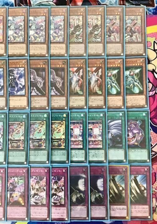 本格構築【Evil★Twins ~イビルツイン~】デッキ EX15＆二重スリーブ