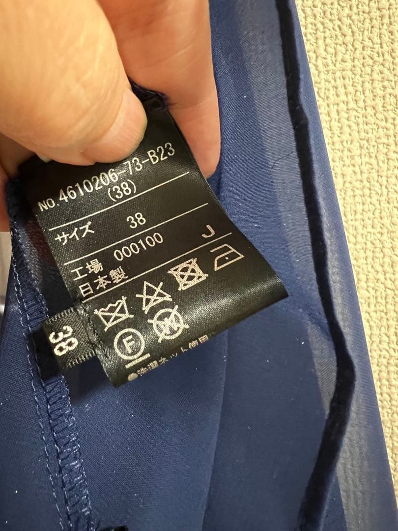 ネイビー シフォン カバーアップ ケープ ストール パーティードレス用