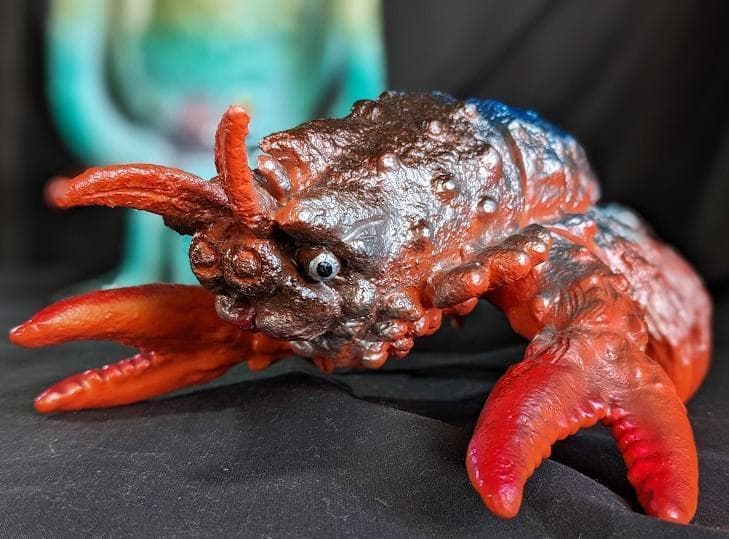 ゲゾラ・ガニメ「決戦！南海の大怪獣」（ブルマァク復刻）ソフビ2体セット