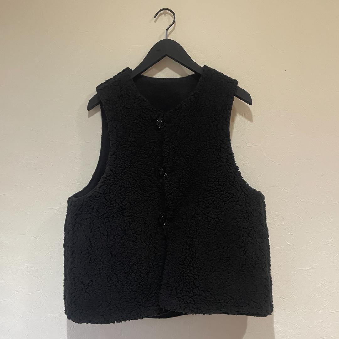 美品 Engineered Garments ベスト リバーシブル ボア