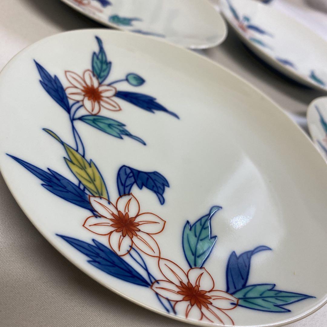 人間国宝十三代今泉今右衛門錦鉄仙絵紅茶碗