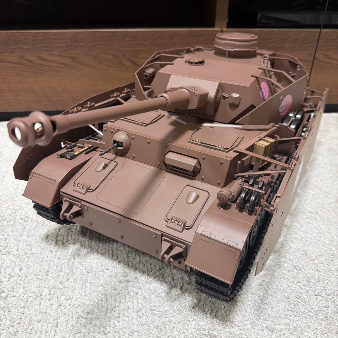 アシェットIV号戦車H型(D型改)をつくる　ガールズ&パンツァー完成品全100号