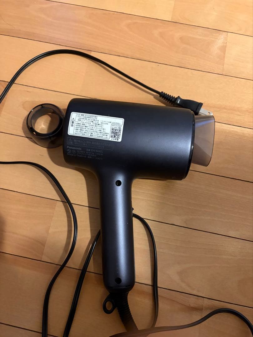 ジャンク品　Panasonic ナノケア ヘアドライヤー ブラック