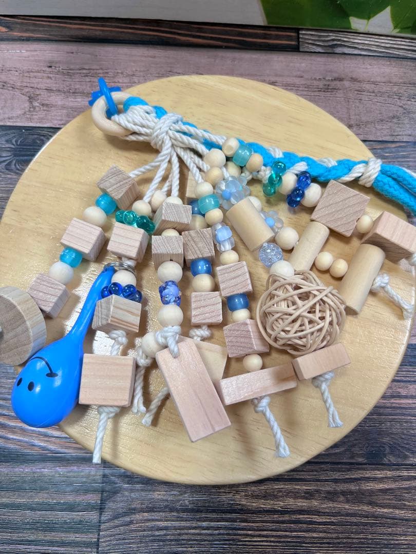 バードトイ インコおもちゃ いろいろ素材じゃらじゃらタイプ 鳥