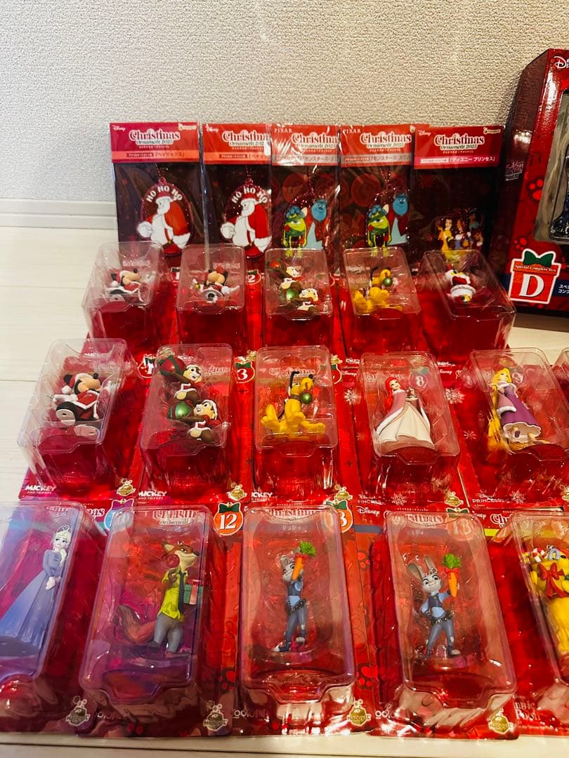 【まとめ LAST賞】ハッピーくじ ディズニー クリスマスオーナメント