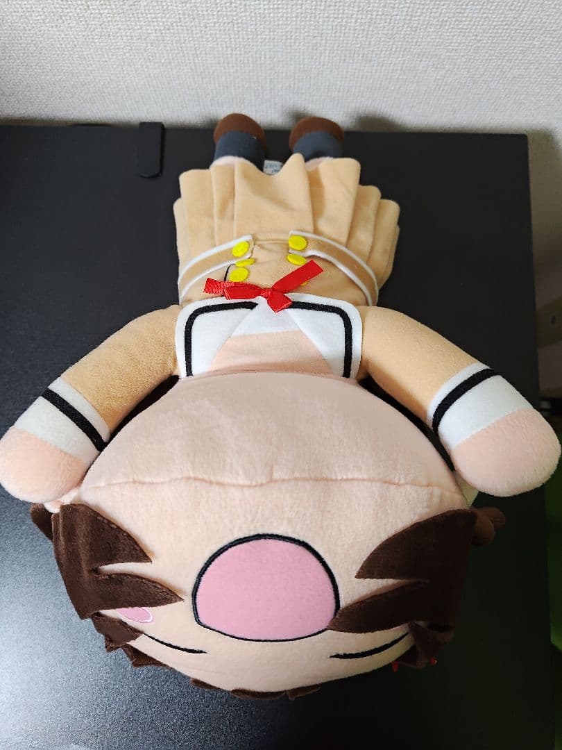 【美品】バンドリ　メガジャンボ寝そべりぬいぐるみ　戸山香澄　ポッピンパーティー