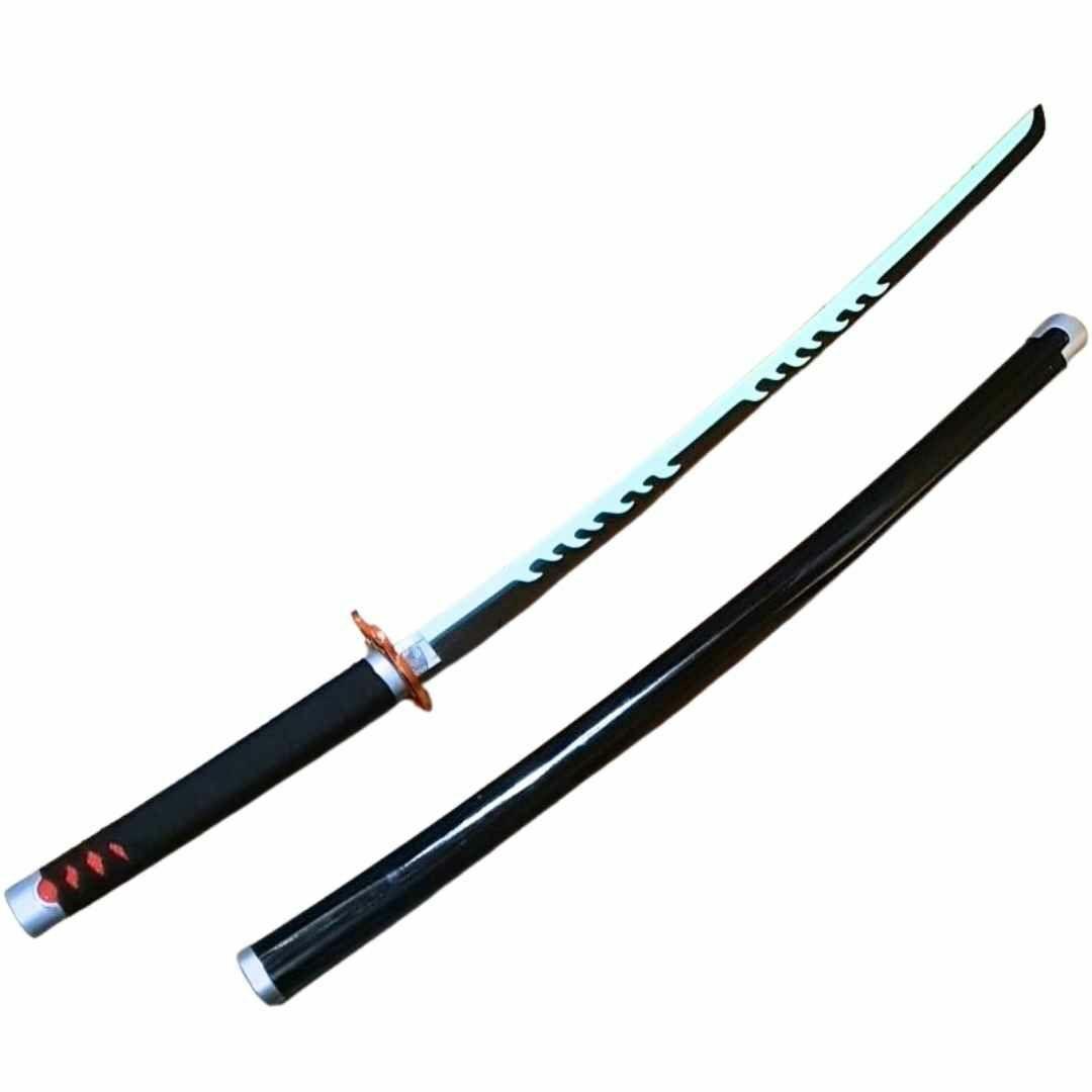 炭次郎　日輪刀　コスプレ　金属　刀　剣　鍔煉獄　国内100㎝ 【残3】