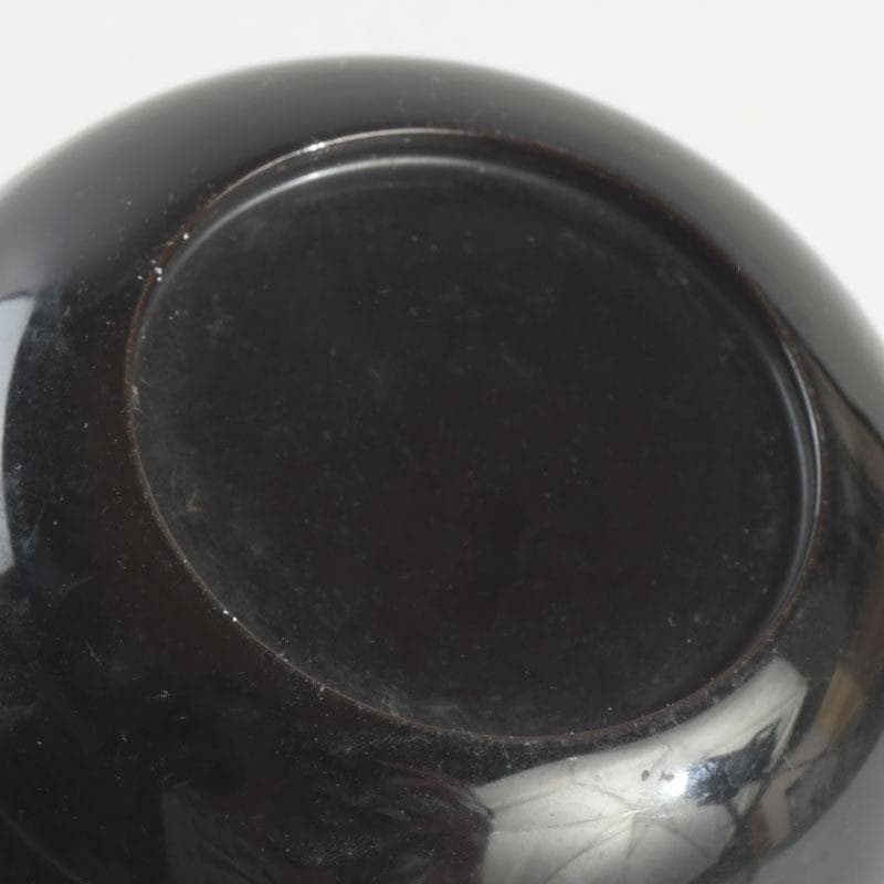 茶道具 加賀蒔絵師 志田伯峰作 鼓蒔絵 中棗 共箱 V 9519