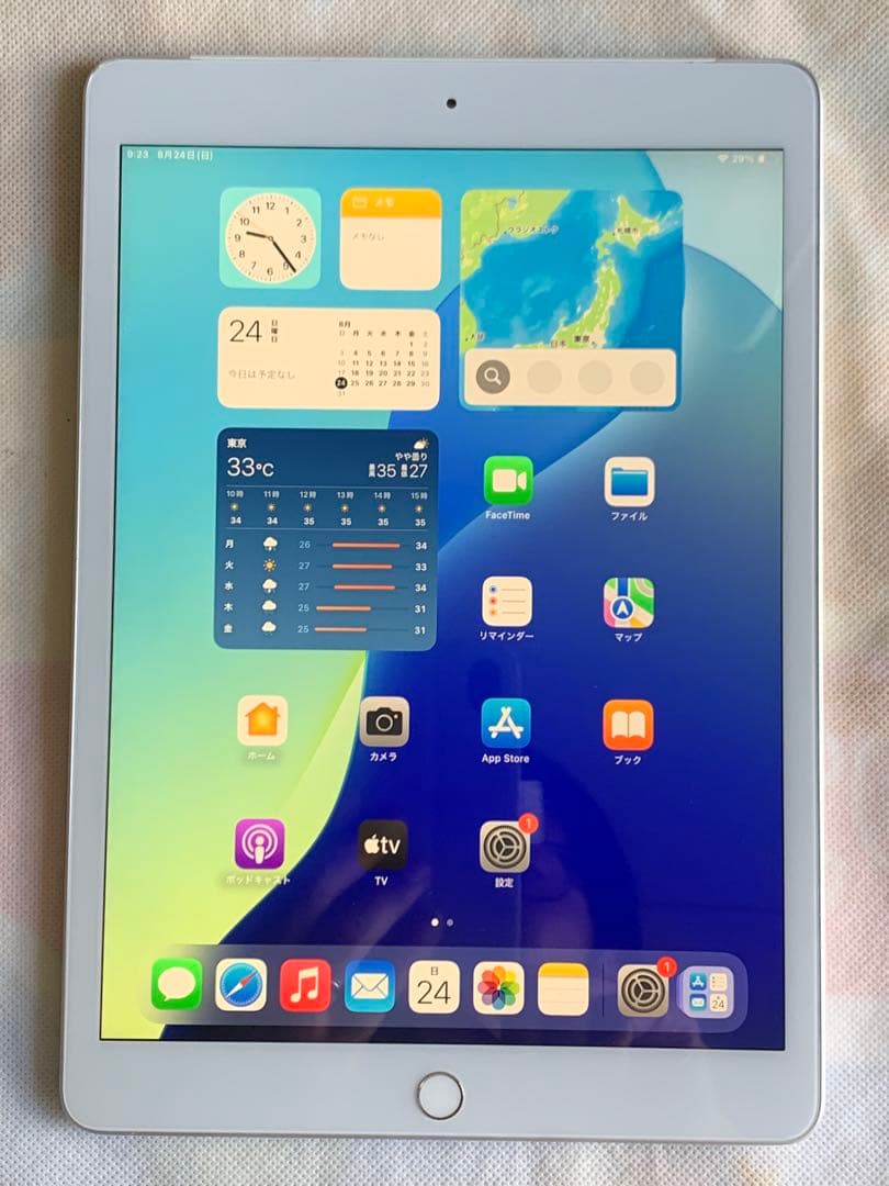 SIMフリーiPad第8世代(A2429)本体32GB Apple iPad (第8世代) シルバー