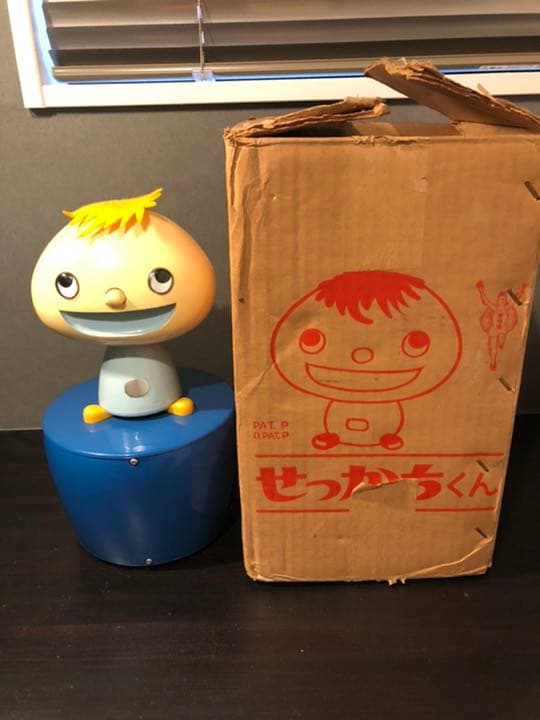 非売品】グリコ懸賞品 せっかちくんA型 箱＋説明書付き せっかちくん A