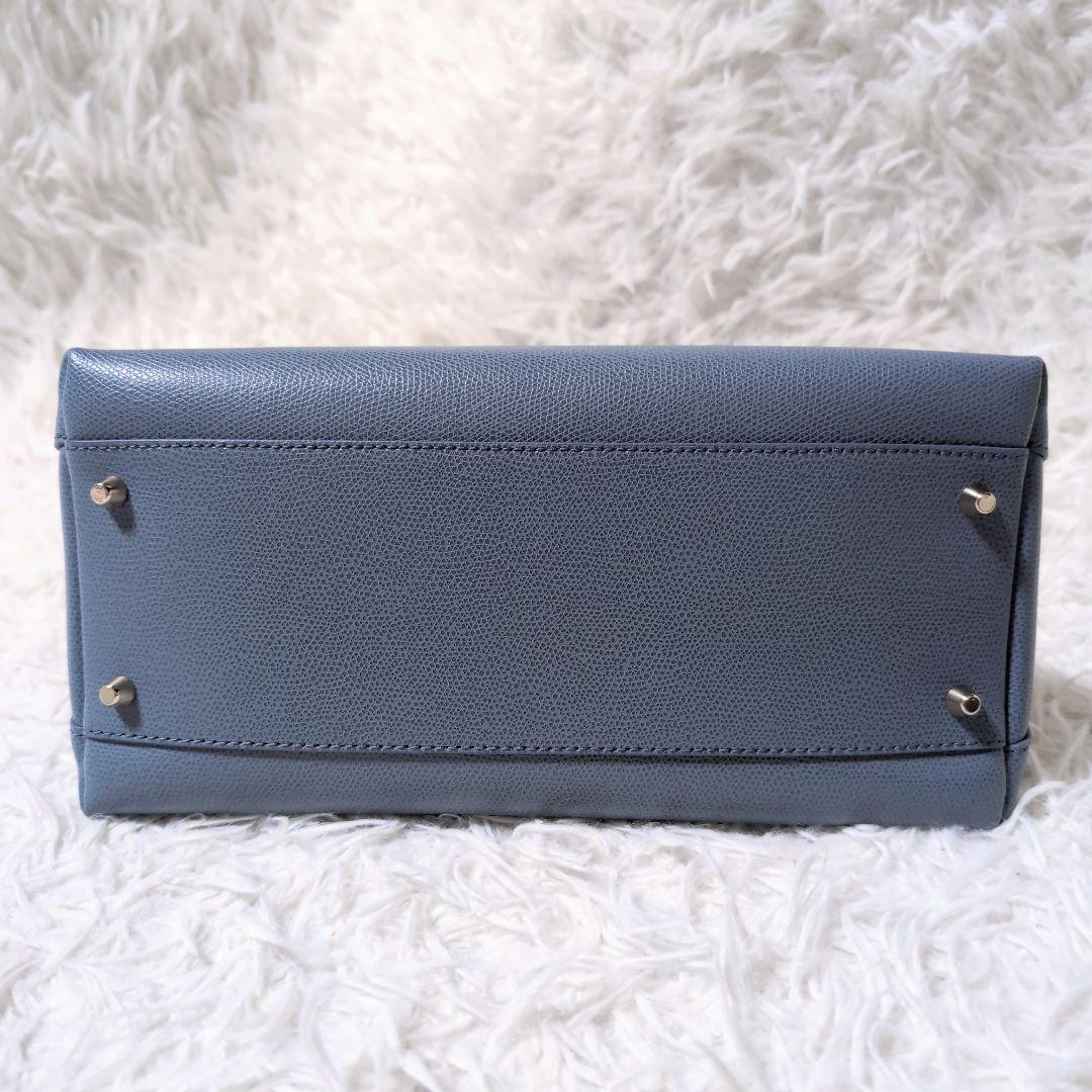 極美品✨️フルラ パイパー 2way本革ショルダー ハンドバッグ 南京錠 袋