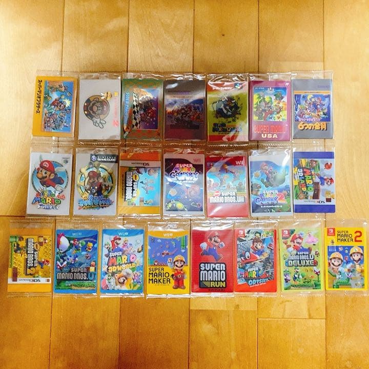 スーパーマリオブラザーズヒストリーカードウエハース コンプリート