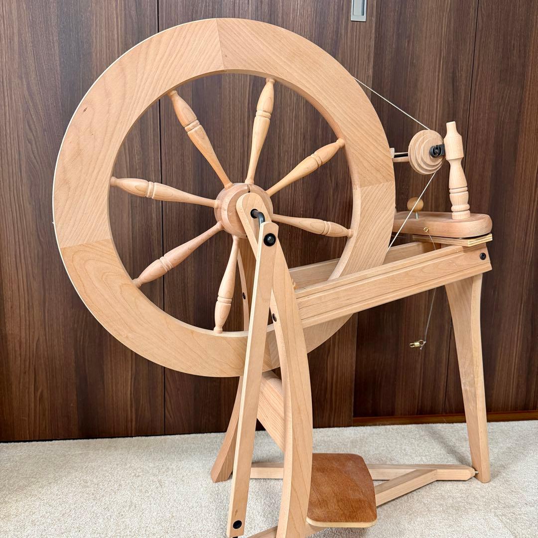 Ashford アシュフォード/トラディショナル/ダブルドライブ/手紡ぎ車/白木